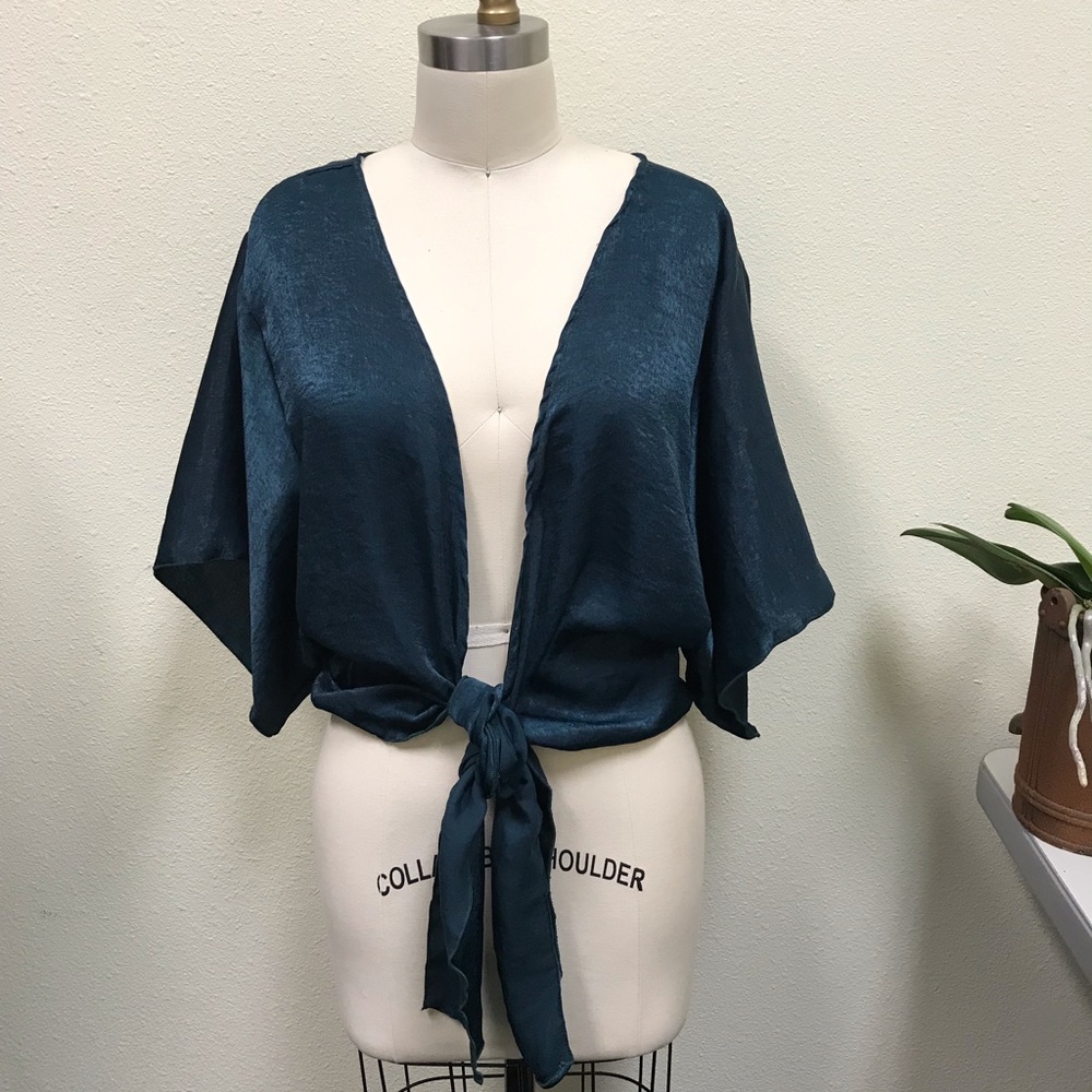 Kimono Tie Blouse